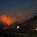 산불대응센터(2층) | 전남 광양 산불 옥곡면 주택 화재 사건 확산, 야간 진화 전환과 주민 대피