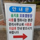 송지호오토캠핑장 이미지