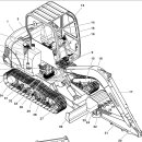굴삭기(포크레인) 외관,내부 명칭은 이미지