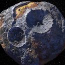 NASA는 소행성(Asteroid) 16 Psyche라는 금속 세계에 우주선을 보냅니다 이미지