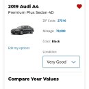 [판매완료] 2019년 AUDI A4 프리미엄 콰트로 이미지