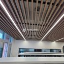 미래소재(주) | [충북 진천]초등학교 도서관 천장 AL 스크린루버 시공후기