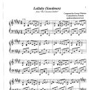 George Winston / Lullaby (Sandman) 악보 이미지