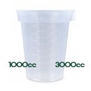 비닐컵 비닐용기 소프트타입 3000cc JOIN (100장) 이미지