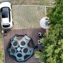 도구머리공원1-21 | 황산공원 캠핑장 오토21번 사이트에서 효도캠핑