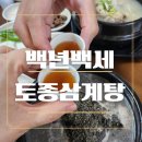백년백세전통삼계탕 | 온천장밥집 백년백세토종삼계탕 흑임자 삼계탕 후기