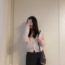 드온도 노튼 캐시미어 가디건 페일핑크 후기
