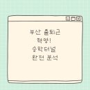 승학 | 부산 교통의 지름길, 승학터널 완벽 분석