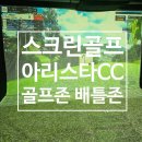 진골프존 | 스크린골프 아리스타CC 골프존 배틀존 체험