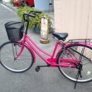 (판매완료) 핑크색 자전거 팝니다 이미지