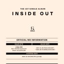 SEOLA(설아) The 1st Single Album [INSIDE OUT] Official MD 예약 판매 안내 이미지