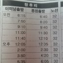 강화터미널~배꽃집 버스시간표 (휴일,일요일) 이미지
