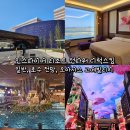 아쿠아B&K빌리지 | 인스파이어 리조트 선타워 디럭스킹 일반, 호수 전망, 오아시스 고메빌리지, 먹거리 후기
