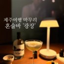 (주)브렌디 | 제주 탑동 칵테일 맛집 제주혼술바 광장 여행 마지막 날 혼자 가본 후기