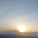 지리산노을 이미지