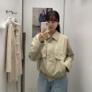 MUSEE 매장 뮤제 트렌치코트 여성 점퍼 코디 봄 날씨 추천 브랜드
