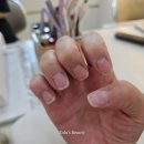 강남구청역 네일아트 예쁜 여름 젤네일 디자인 추천 자석 + 오로라 미러 파우더 로드샵 네일하우스 후기