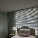 매화마을주공3단지 | 분당 야탑동 매화마을주공3단지침실 분위기를 바꾼 화이트 우드블라인드 시공 후기