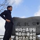 산천초목 | 의왕 바라산 백운산 광교산 산행 후기