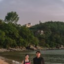 남해노을 | w. 남해웨딩 촬영 노을바다 남해사진관 아티제 후기