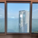 씨유 송도 크리스탈자이점 | 송도 자이크리스탈오션 유리난간 창문 청소 후기 – 37층 고층 외벽 청소도 완벽