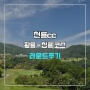 천룡cc 황룡-청룡 코스 라운드 후기