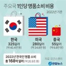 “한국인 1인당 명품소비 세계 최고…과시욕구 때문” 이미지
