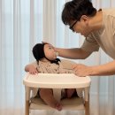 두리하우스 | 뉴본시트까지 세트로 가성비 있게! 두리 하이브리드 바운서 + 원목 하이체어 후기