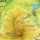 한토산 제198차 경북 칠곡군 금오산 기상 및 산행지도 이미지