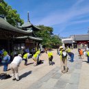 자원봉사자들의 환대가 고맙고 도쿠가와의 기상이 우뚝하다(나고야–오카자키 31km) 이미지