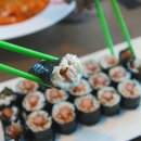 김밥 라면 이미지