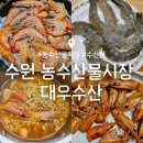 대우수산 | 수원 농수산물시장 대하 : 대우수산 새우 포장 내돈내산 후기