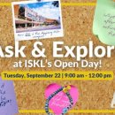 Ask &amp; Explore at ISKL's Open Day : 22 Sept. 2026 , 09:00am-12:00pm 이미지