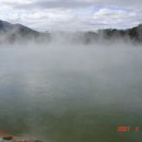뉴질랜드 북섬 지열지대 관광 이미지