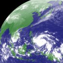 슈퍼태풍으로 발달중인 제 30호 태풍 하이옌(HAIYAN)모습 이미지