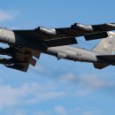 미국 공군 B-52 스트래토포트리스 전략 폭격기의 배치 및 훈련 이미지