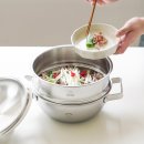 한일 스텐냄비 통5중. 냄비찜기 : 위드 베베 찜기