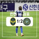 명순이네 | [K리그] 인천유나이티드 vs 김포FC 직관 후기(250920/인천)