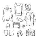 펜과 연필로 그리는 감성 여행 드로잉 이미지