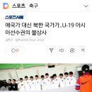 축구 한국 대 요르단전에서 국가가 한국 애국가 대신 북한 국가가 연주됐다. 이미지