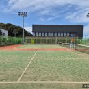 함양스포츠파크 야외족구장 | 칠곡 하빈 관공서 테니스장 방풍천막 설치 운동에 집중하세요