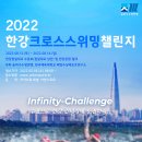 2022 한강크로스스위밍챌린지 홍보 포스터 이미지