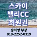 운촌갤러리카페 | 스카이밸리CC 회원권 가격부터 혜택까지 한눈에!