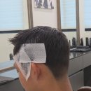 MJ헤어샵 | 신촌 남자머리 짧은 드랍컷, 다운펌으로 군인 군대 머리 완벽 변신 후기