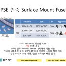 PSE 인증 취득 Surface Mount Fuse 이미지