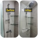 비산화성파크드림 | 안양 비산화성파크드림 해바라기샤워기(샤워수전)교체, 부러진 수전 레버 깔끔 해결