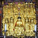 남원 실상사 약수암 목각아미타여래설법상 이미지