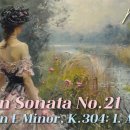 Mozart 바이올린 소나타 21번 작품304 이미지