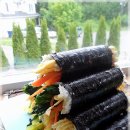 꽁지김밥 이미지