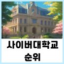 한양사이버대학교 디자인대학원 | 사이버대학교 순위 2025 최신 기준 정리